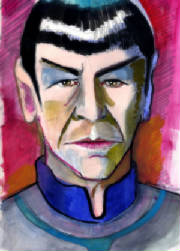 Portrait of Spock in TMP - By tprillahfiction