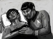 Spock's Vigil - By Mary Barnes