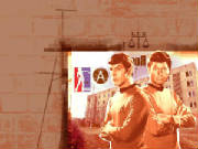 Spock/McCoy Wallpaper