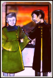 Spock and McCoy on Their Wedding Day - By L Hamner