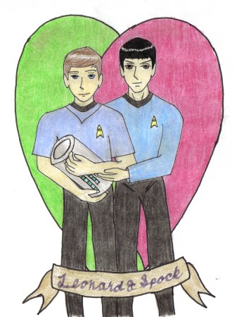 Leonard and Spock